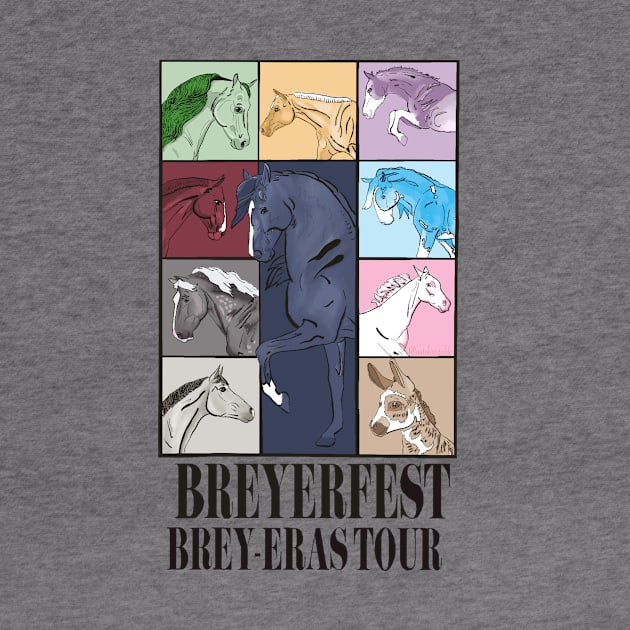 BreyerEras Tour T-Shirt By @OutskirtStable by outskirtstable